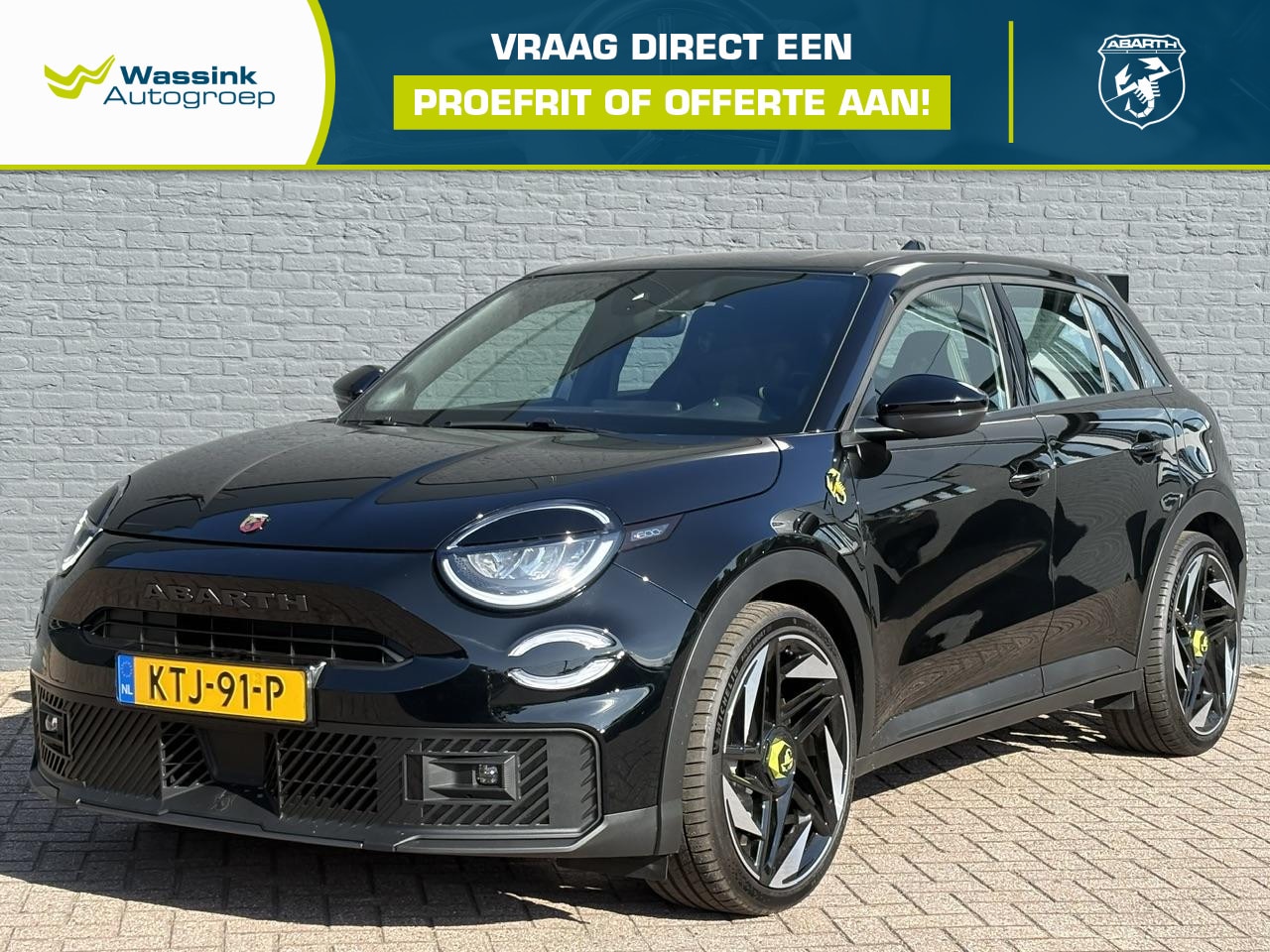 Fiat 600e - Abarth Turismo 54 kWh | 240 PK | 321 KM WLTP | Torsen-sperdifferentieel | Sabelt Sportstoe - AutoWereld.nl
