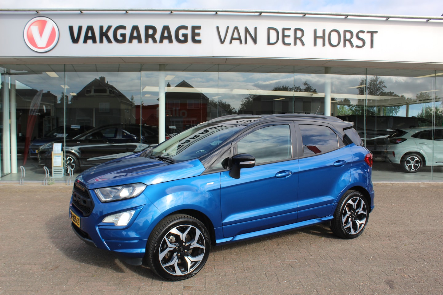 Ford EcoSport - 1.0 EcoBoost ST-Line 1.0 EcoBoost ST-Line , 125pk , Mooie Hoogzitter Climate control , Cruise control , Achteru - AutoWereld.nl