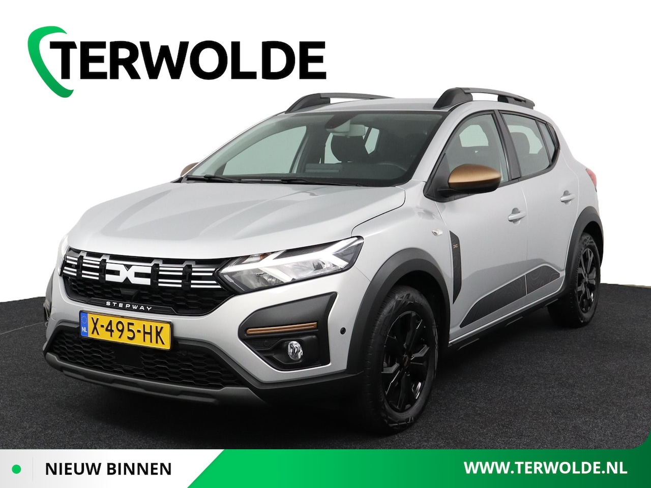 Dacia Sandero Stepway - TCe 100 ECO-G Up&Go Extreme | Navigatie | Parkeercamera | - AutoWereld.nl