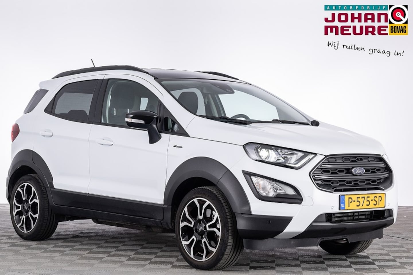 Ford EcoSport - 1.0 EcoBoost Active | LEDER | Trekhaak ✅ 1e Eigenaar - AutoWereld.nl