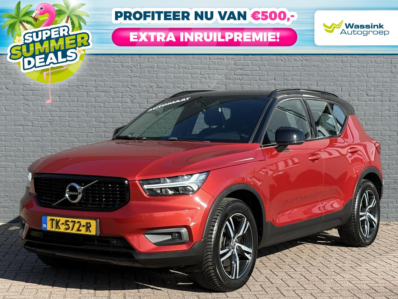Volvo XC40 - 2.0 T5 247pk AWD Inscription R-Design Pack | SUMMER DEALS | Elektrische wegklapbare Trekha - AutoWereld.nl