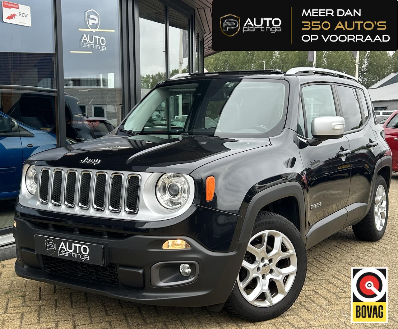 Jeep Renegade - 1.4 MultiAir Limited 140PK | ZEER NETTE STAAT | 2e Eigenaar | NL Auto | NAP | Onderhoudshi - AutoWereld.nl