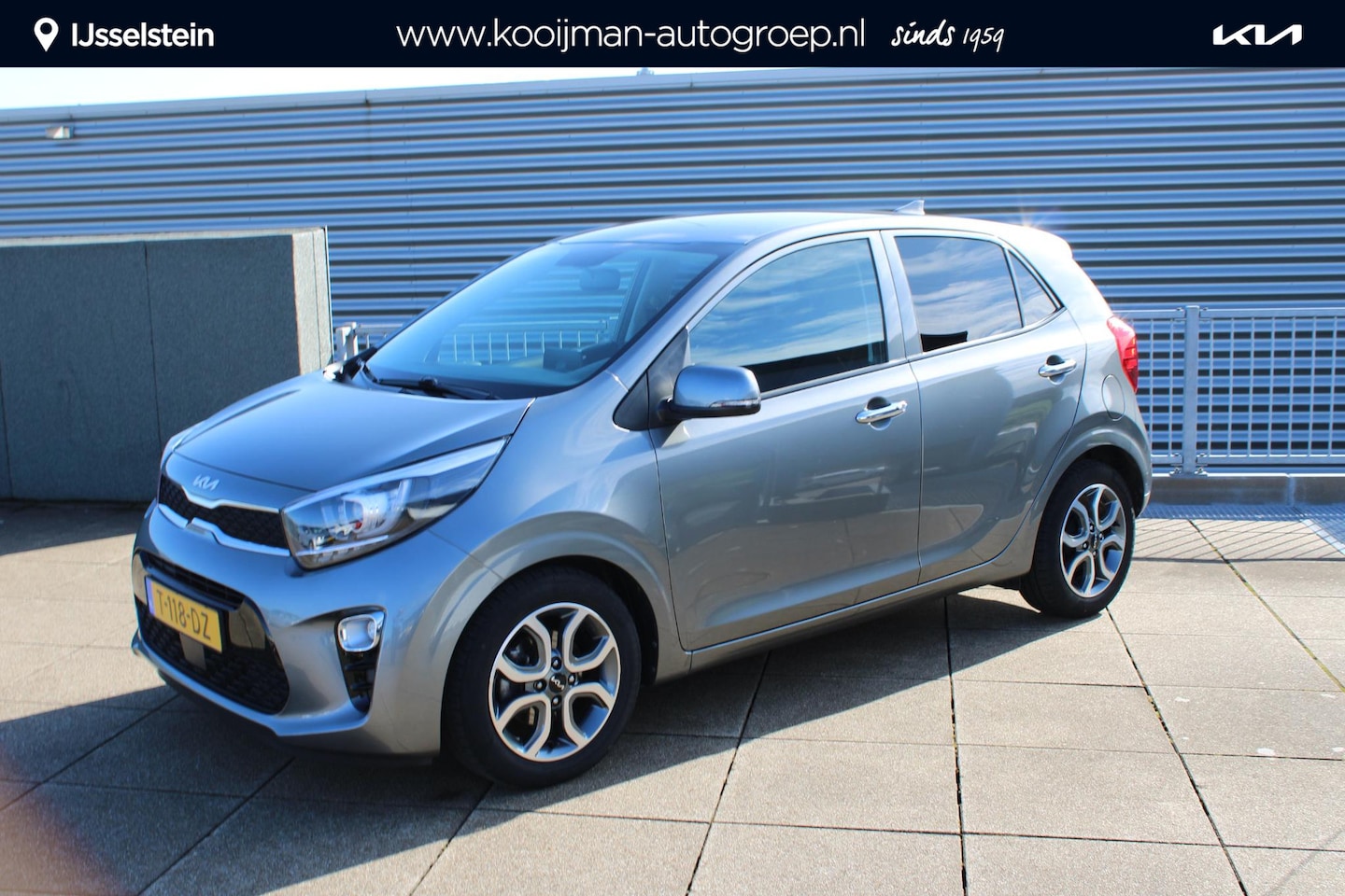 Kia Picanto - 1.0 DPi DynamicPlusLine AUTOMAAT EXTRA GETINT GLAS, LICHT METALEN VELGEN, NAVIGATIE - AutoWereld.nl