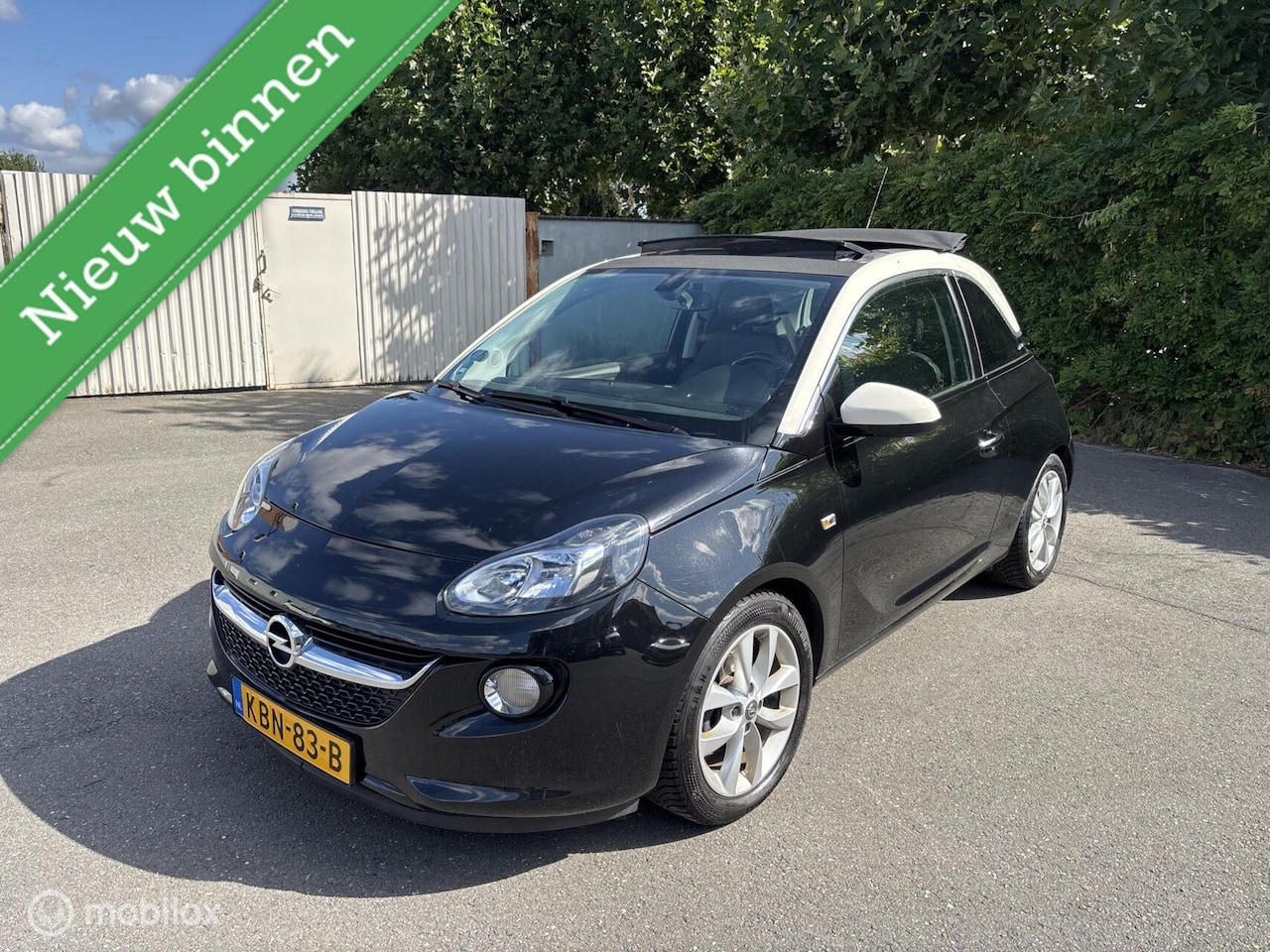 Opel ADAM - 1.4 Glam 2019 Cabrio Zwart - AutoWereld.nl