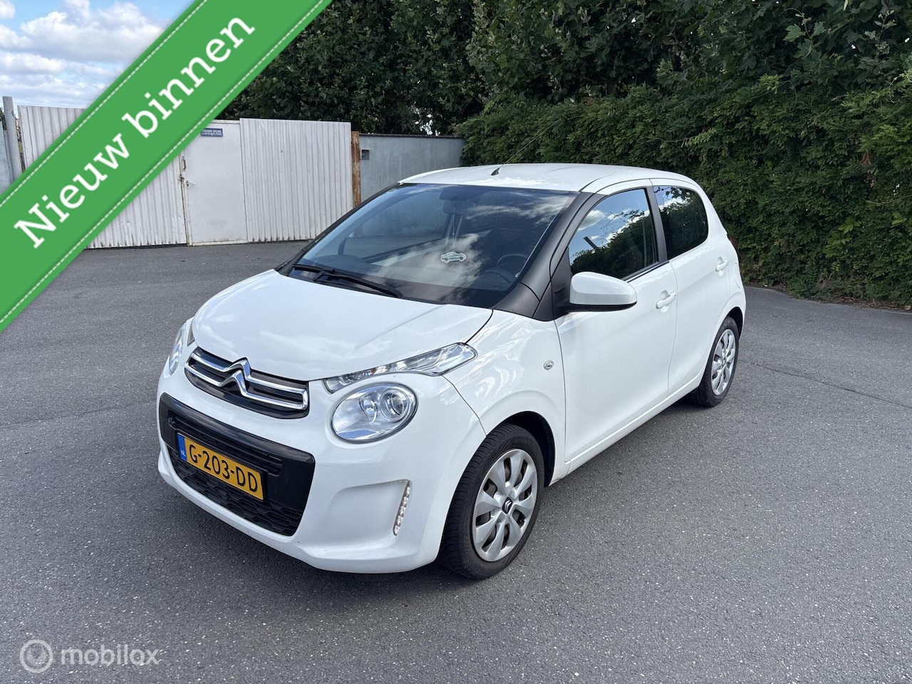 Citroën C1 - 1.0 VTi Live 2019 Wit Airco - AutoWereld.nl