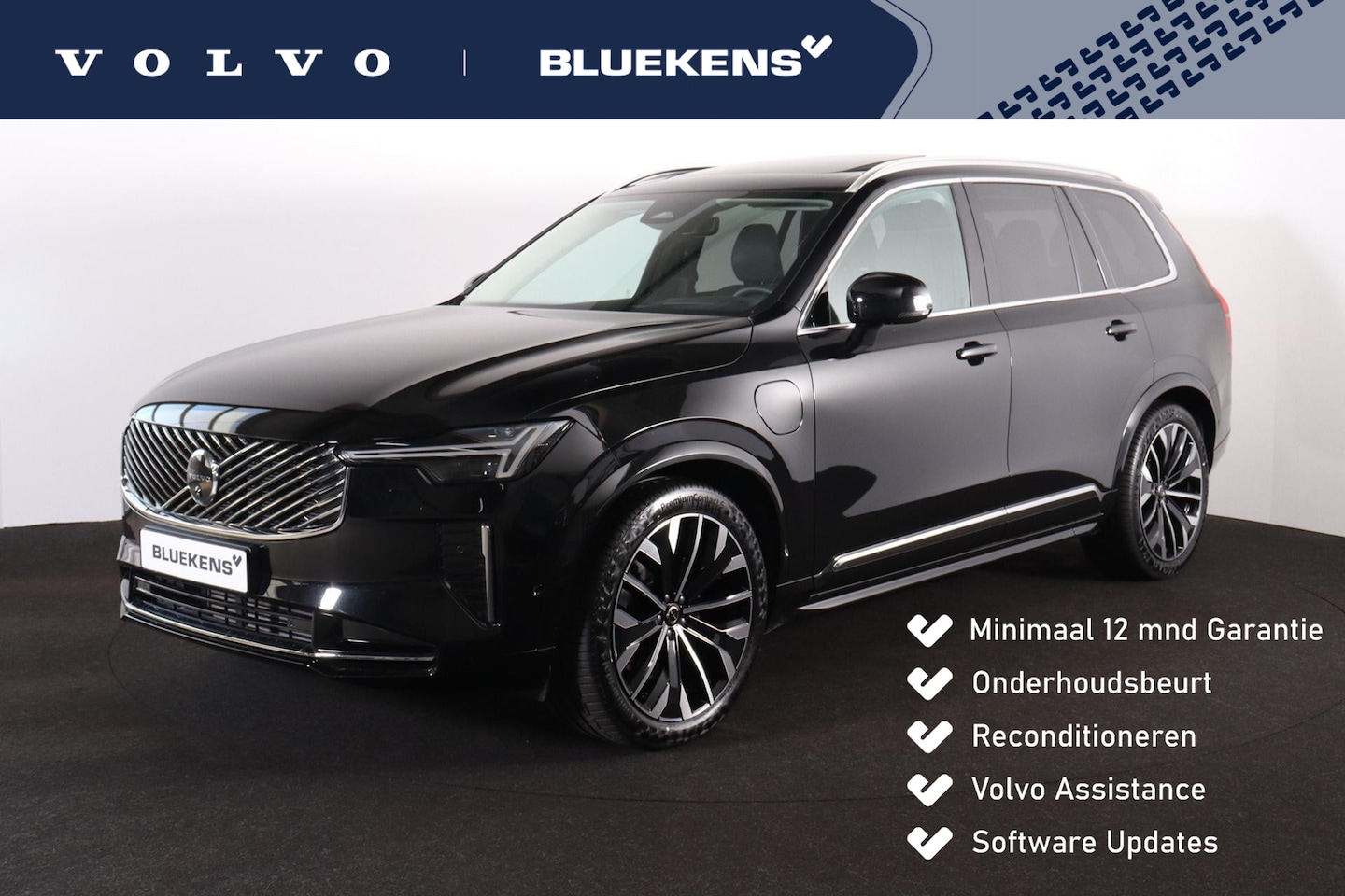 Volvo XC90 - T8 Recharge AWD Plus Bright - Luchtvering - Panorama/schuifdak - IntelliSafe Assist & Surr - AutoWereld.nl