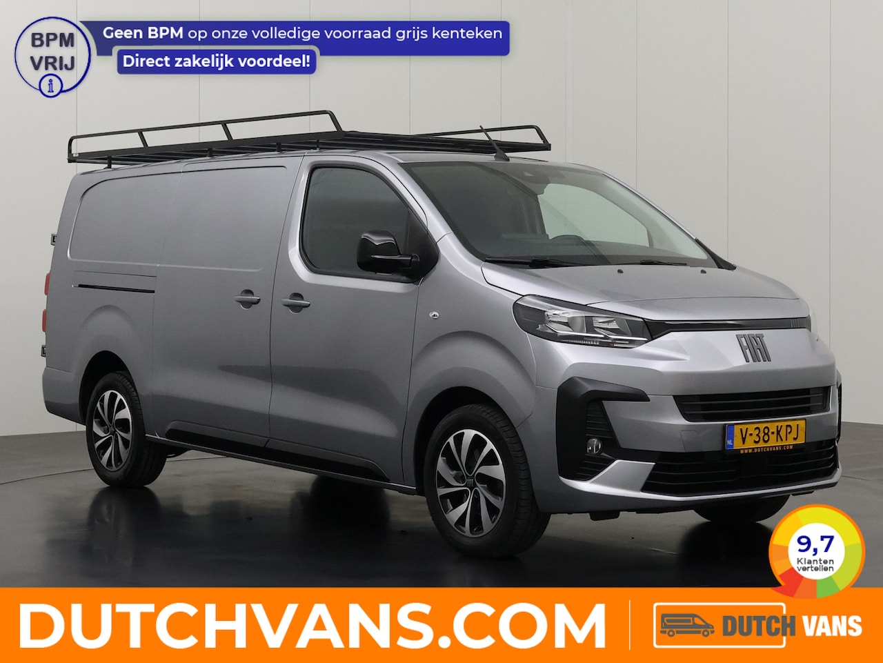 Fiat Scudo - 2.0 Diesel 145PK Automaat XXL Imperiaal | Trekhaak | Navigatie | Camera | Multimedia | 3-Z - AutoWereld.nl