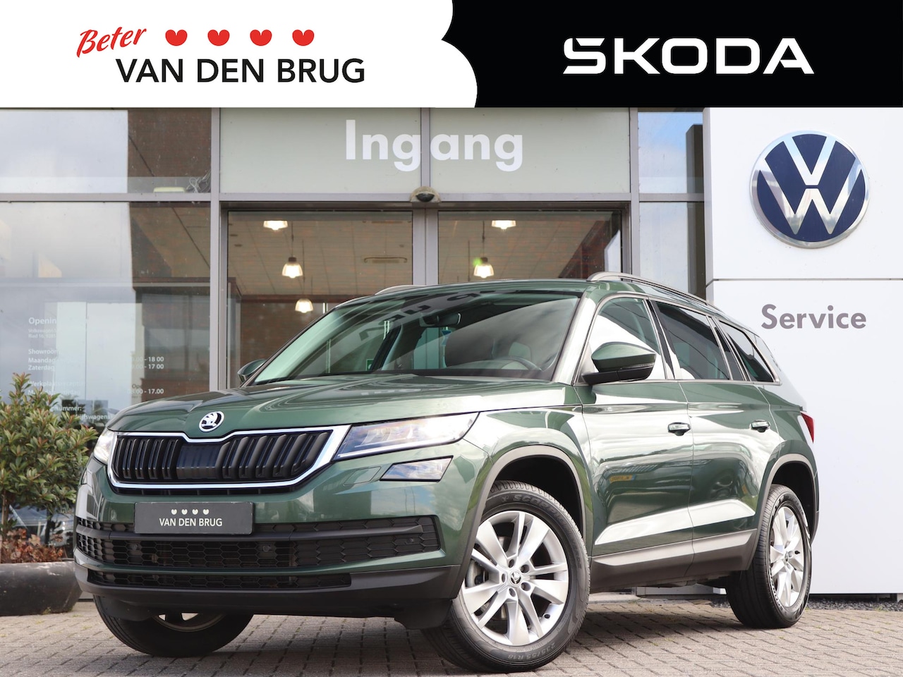 Skoda Kodiaq - 1.5 TSI 150 pk DSG Soleil | Trekhaak | Stoelverwarming | Climate control | Navigatie | LED - AutoWereld.nl