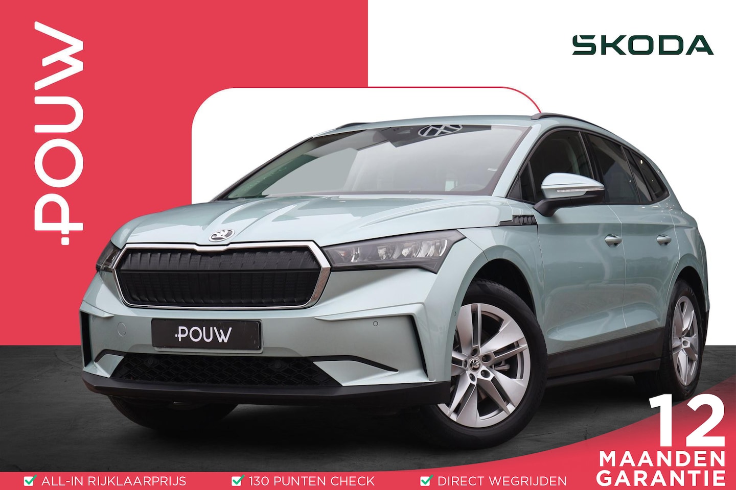 Skoda Enyaq iV - 60 180pk | SoH 94% | Trekhaak | Navigatie | Camera | PDC | Carplay - AutoWereld.nl