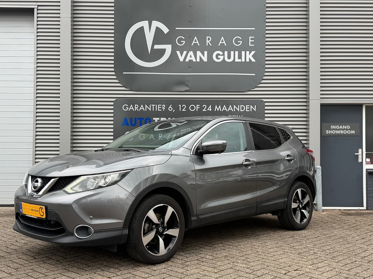 Nissan Qashqai - 1.2 116PK Navi,Trekhaak,Clima,Cruise,Stoelverw.,360camera,Isofix,PdcV+A,Mistlampen,GetintG - AutoWereld.nl