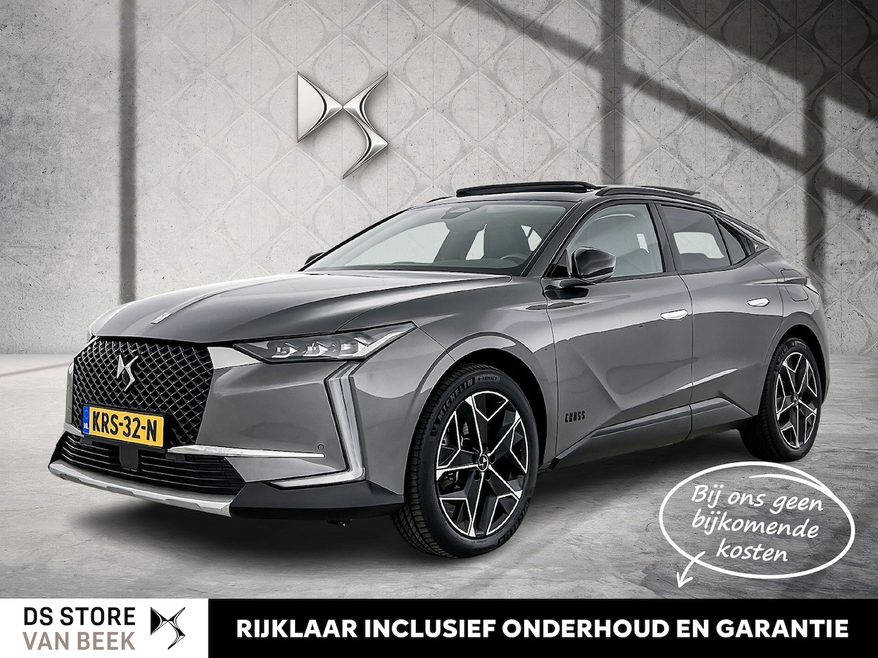 DS 4 - E-Tense 225pk Automaat Rivoli Cross | Rijklaar | Schuifdak | Adaptive Cruise | 360 Camera - AutoWereld.nl