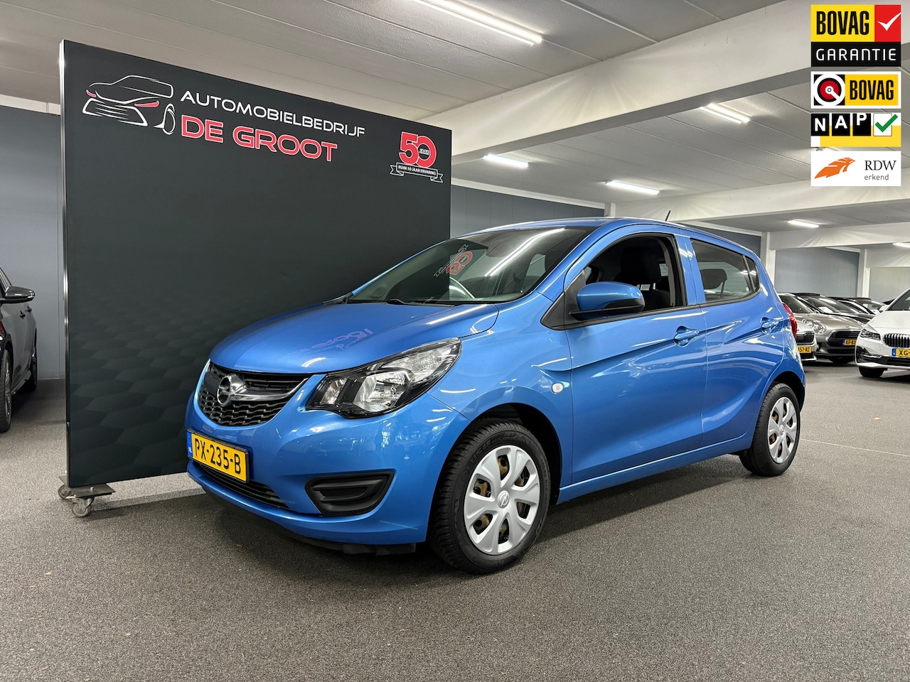Opel Karl - 1.0 ecoFLEX Edition/ NL auto/ 48.121 KM/ Airco/ Elektrische ramen - AutoWereld.nl