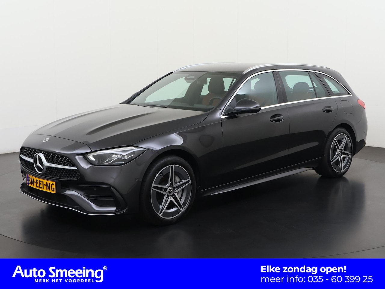 Mercedes-Benz C-klasse Estate - 300e AMG Line | Trekhaak | Distronic Plus | Leder | Zondag Open! - AutoWereld.nl