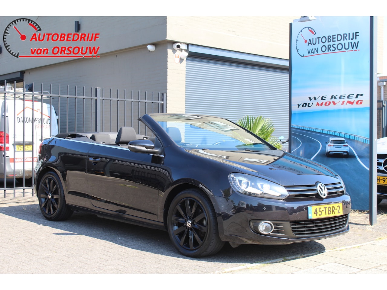 Volkswagen Golf Cabriolet - 1.2 TSI Black-line BlueMotion Navi Lmv Clima Cruise C. - AutoWereld.nl