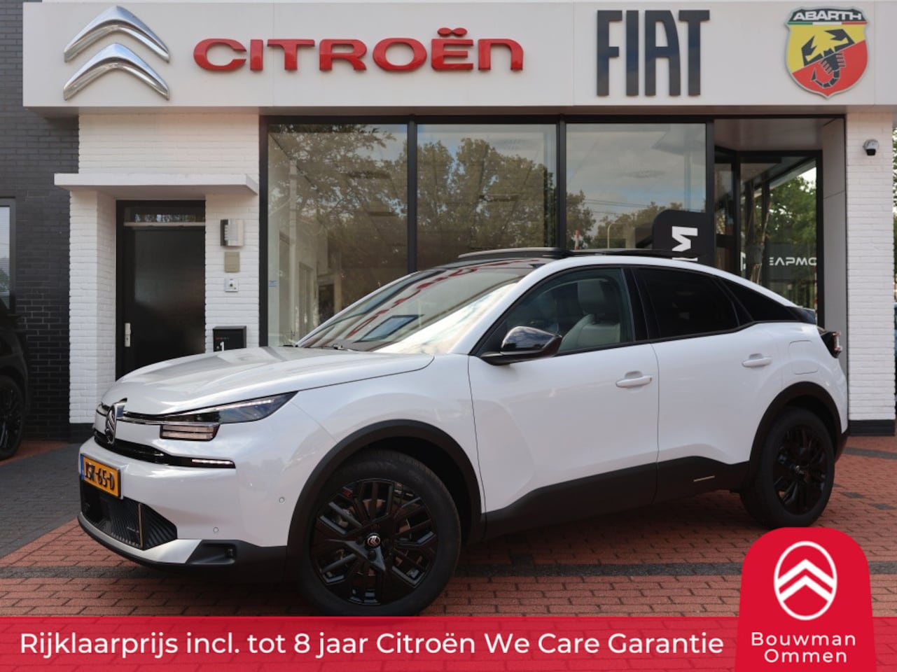 Citroën C4 - Hybrid 145PK e-DCS6 Automaat Max, Rijklaarprijs | Panoramadak | Stoelverwarming | 360 Came - AutoWereld.nl