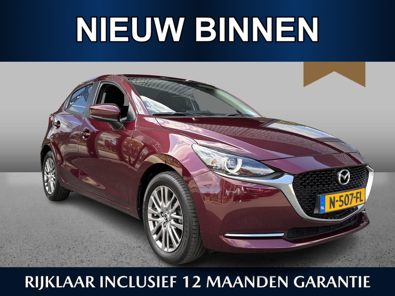 Mazda 2 - 1.5 Skyactiv-G Luxury Dealer onderhouden | Apple Carplay | HUD | Cruise Control | Achterru - AutoWereld.nl