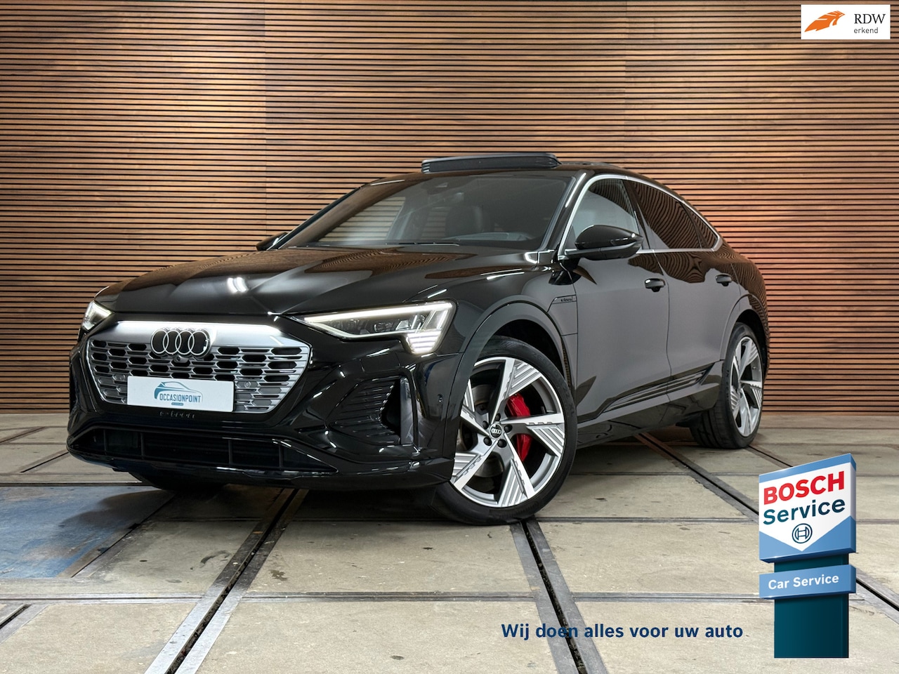 Audi Q8 Sportback e-tron - 50 quattro S Edition 95 kWh | Pano | B&O| 22” | Massage | Adaptive Cruise | Matrix LED - AutoWereld.nl
