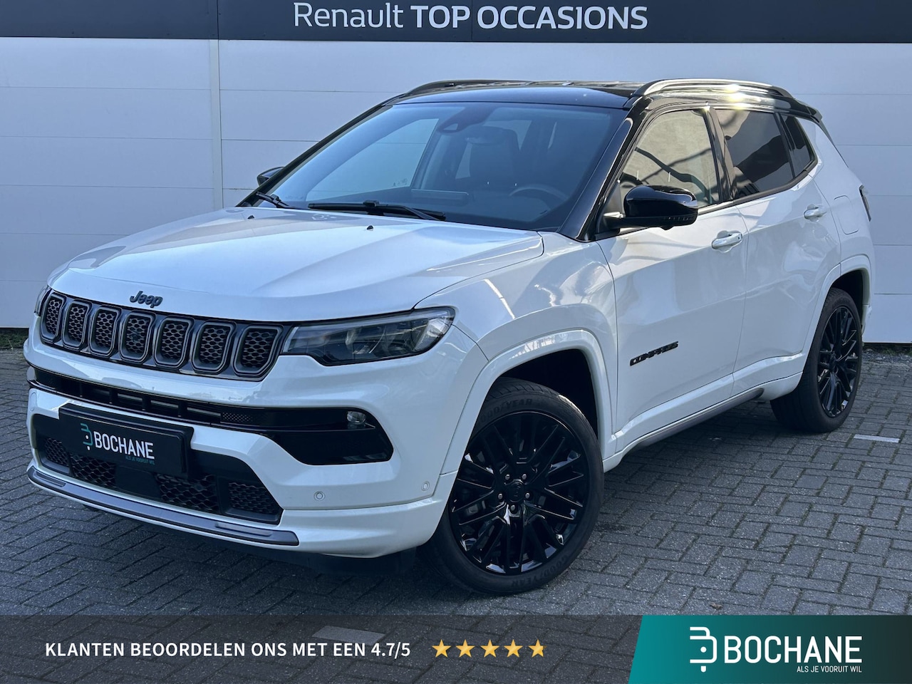 Jeep Compass - 4xe 240 Plug-in Hybrid Electric S (Hoge Instap) | Navigatie | Camera | Climate Control | - AutoWereld.nl