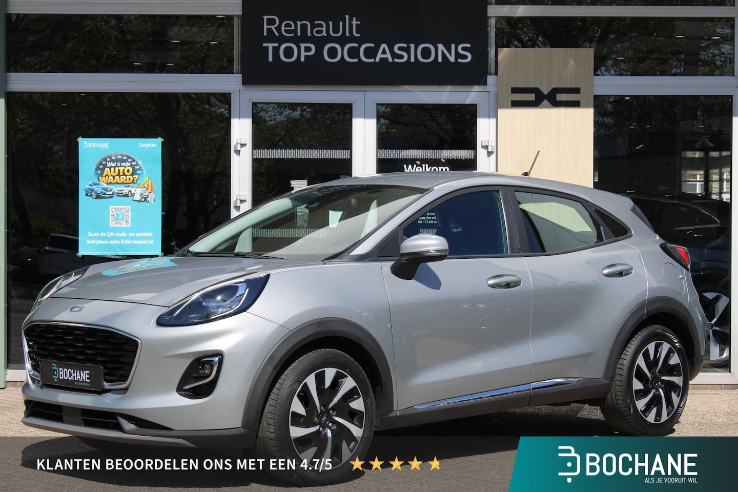 Ford Puma - 1.0 EcoBoost Hybrid Titanium | Navigatie | Stoelverwarming | Cruise Control | Apple CarPla - AutoWereld.nl