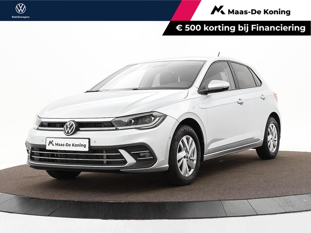 Volkswagen Polo - 1.0 TSI 110pk DSG Style · Apple/Android Car Play · Matrix LED · Navigatie · Stoelverwarmin - AutoWereld.nl