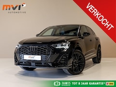 Audi Q3 Sportback - 45 TFSI e S Edition SoH 94, 6% 267pk / Dodehoek detectie / Achteruitrijcamera / Memory / S