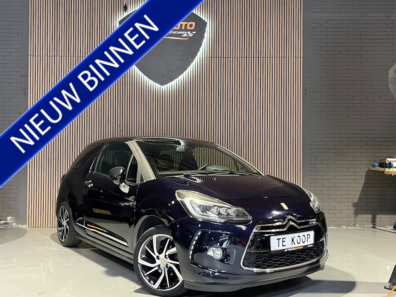 Citroën DS3 - 1.2 PureTech Edition60 110PK Navi.CruiseC.ClimaC.Leer.Elec Pakket.LMV!!! - AutoWereld.nl