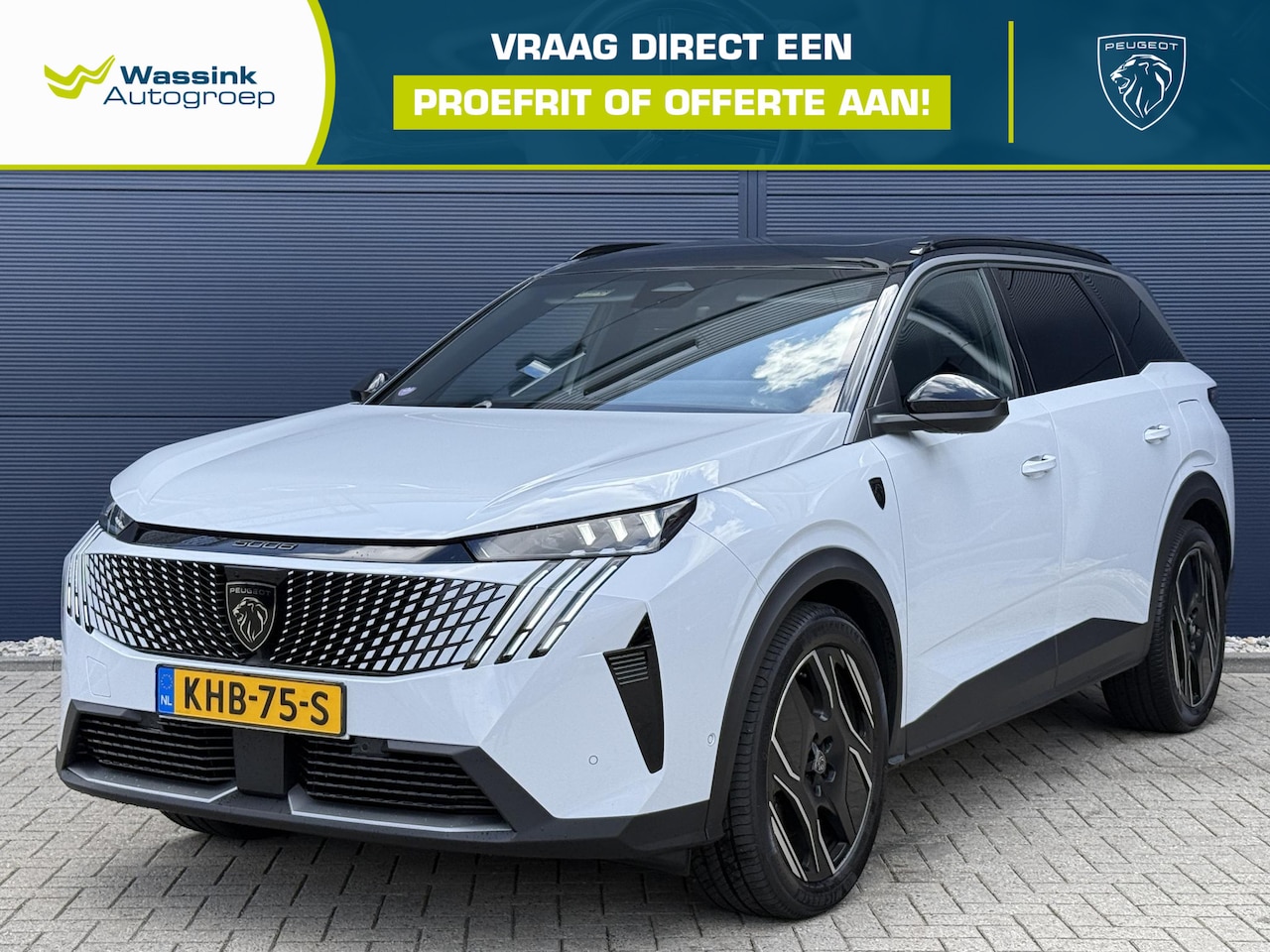 Peugeot 5008 - 1.6 Plug-in Hybrid 225 GT Exclusive 7 Zits | Navigatie | Schuifdak | Nappaleder | Stoelver - AutoWereld.nl