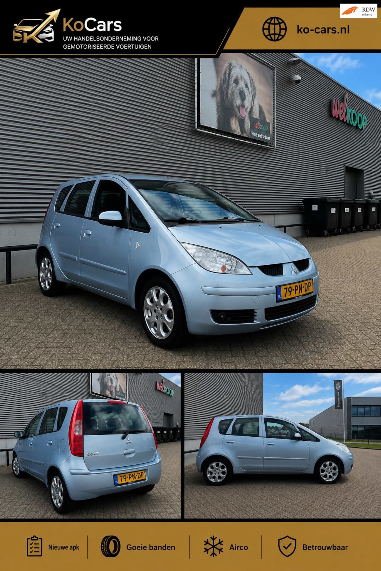 Mitsubishi Colt - / Nwe Apk / Airco / Plus Pakket - AutoWereld.nl