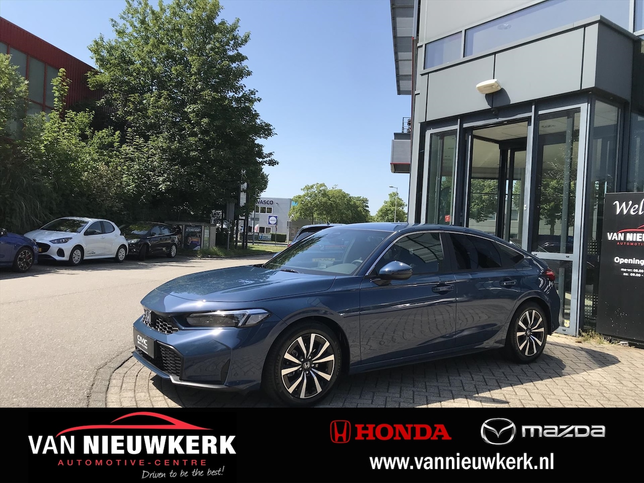 Honda Civic - 2.0 HYBRID 184PK eCVT Elegance - AutoWereld.nl