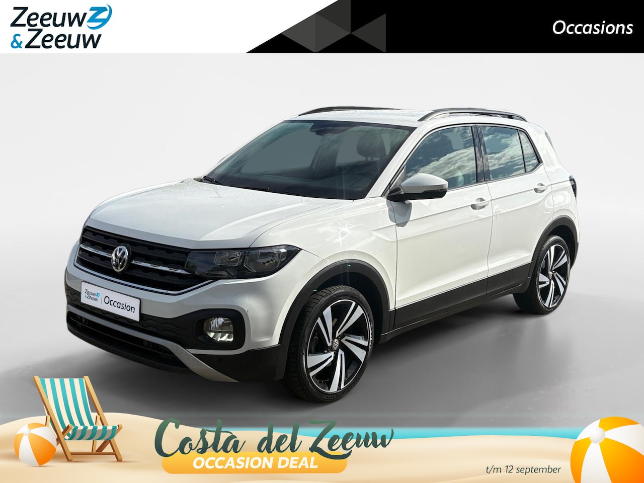 Volkswagen T-Cross - 1.0 TSI Life | Navi | Climate control | - AutoWereld.nl