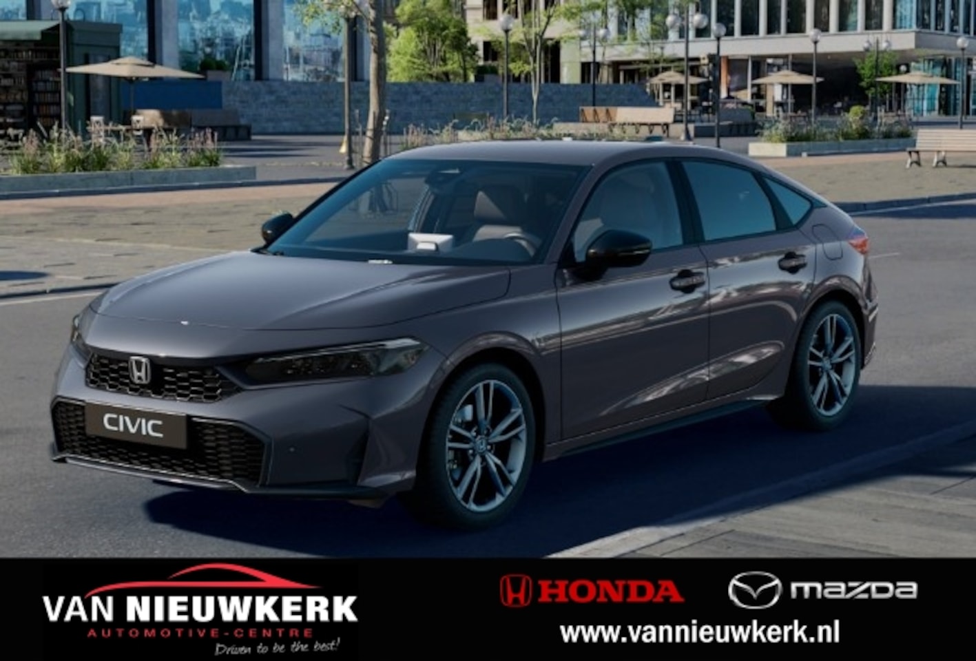 Honda Civic - 2.0 HYBRID 184PK eCVT Sport - AutoWereld.nl