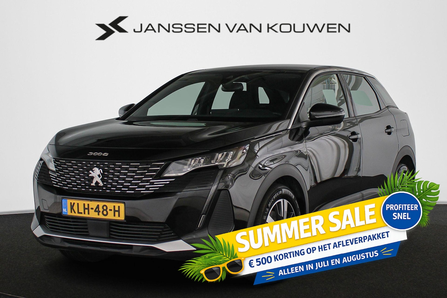 Peugeot 3008 - 1.6 HYbrid 225 Allure SOH 100% Apple CarPlay Achteruitrijcamera - AutoWereld.nl