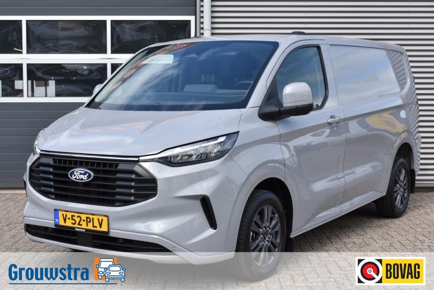 Ford Transit Custom - L1H1 2.0 300 AUT8 LIMITED / APPLE/ANDROID AUTO / P.CAM / STOEL+VOORRUIT VERW. - AutoWereld.nl
