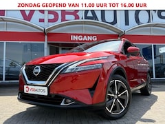 Nissan Qashqai - 1.3 MHEV AUT. 158PK TEKNA PANO-DAK NAVI 360-CAMERA HEAD-UP CARPLAY AIRCO LMV PDC