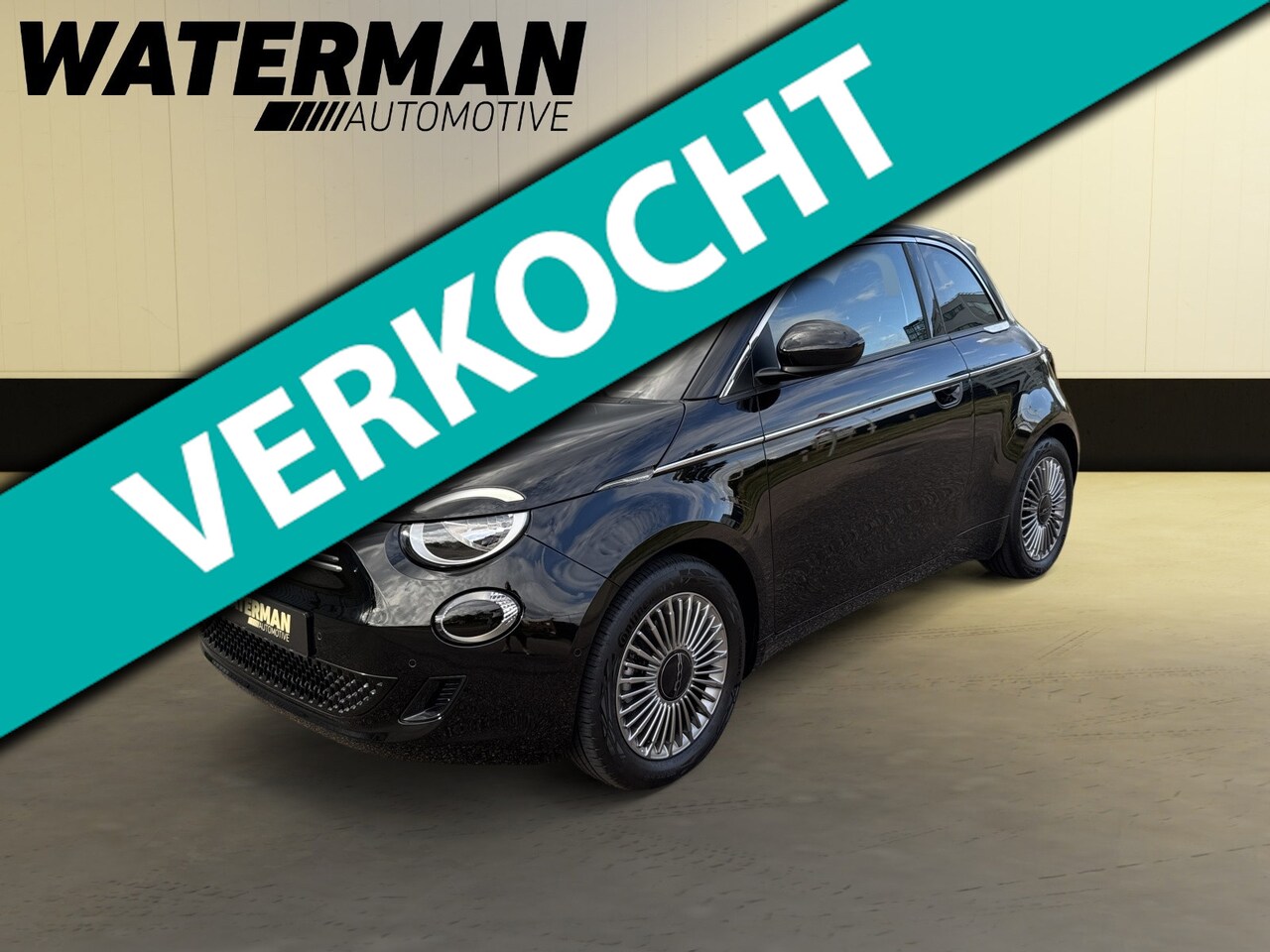 Fiat 500e - LAUNCH EDITION 42KWH Soh 95%/STOELVERWARMING/KEYLESS/CAMERA/CRUISE/PDC/LANE-ASSIST/BLIND-S - AutoWereld.nl