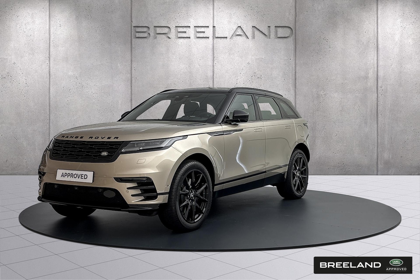 Land Rover Range Rover Velar - P400e R-Dynamic SE | Panoramadak | Black Pack | Head-Up Batumi Gold / Ebony - AutoWereld.nl