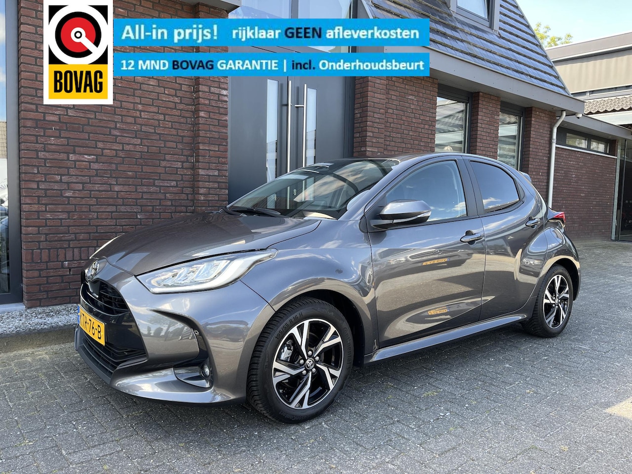 Toyota Yaris - 1.5 Hybrid 115 Dynamic LED | CAMERA | ADAPTIVE CRUISE CONTROL | APPLE CARPLAY / ANDROID AU - AutoWereld.nl