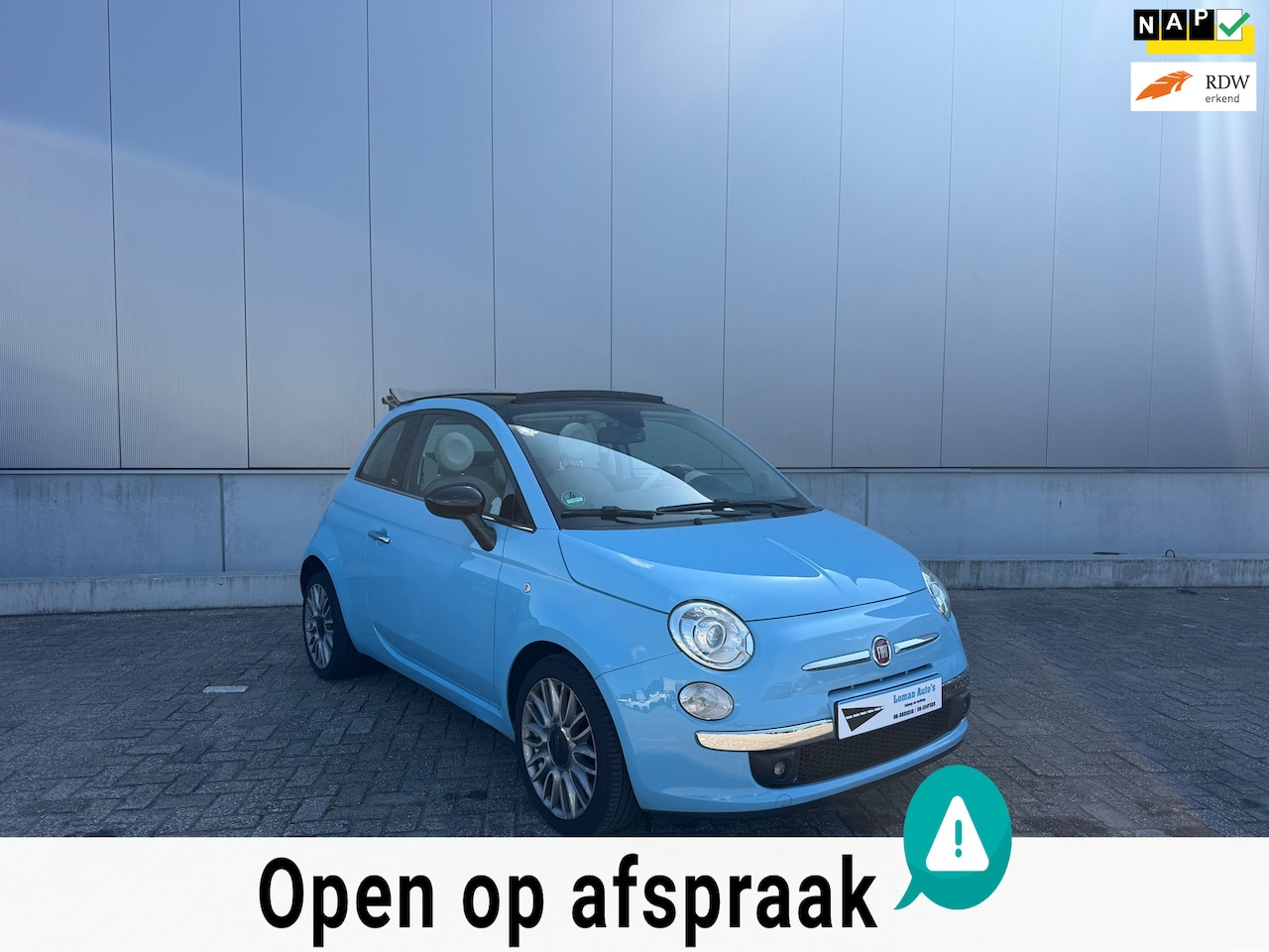 Fiat 500 C - 0.9 TwinAir Turbo Cult 0.9 TwinAir Turbo Cult - AutoWereld.nl