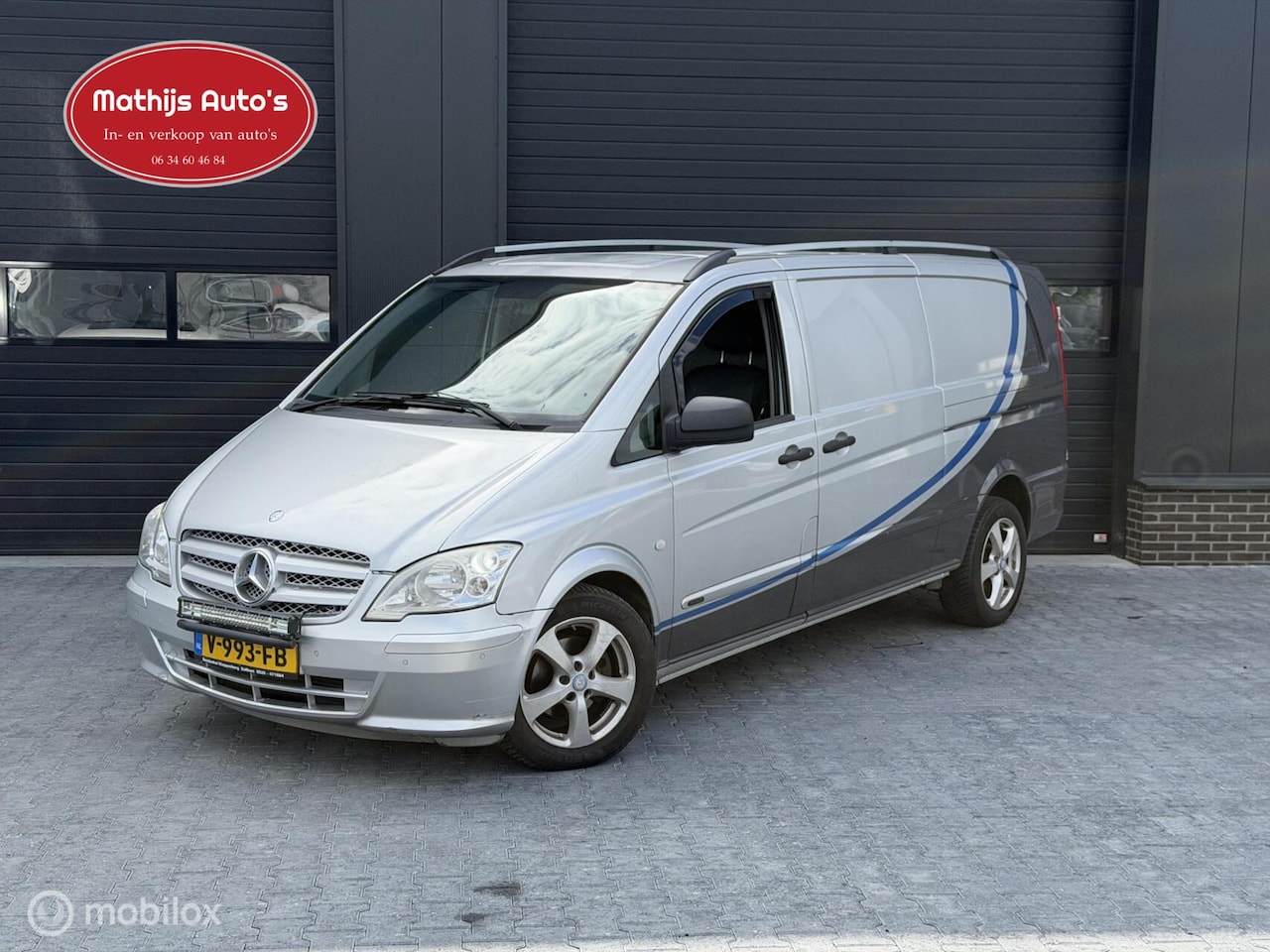 Mercedes-Benz Vito - Bestel 122 CDI 343 Automaat V6 260pk! airco cruise! - AutoWereld.nl