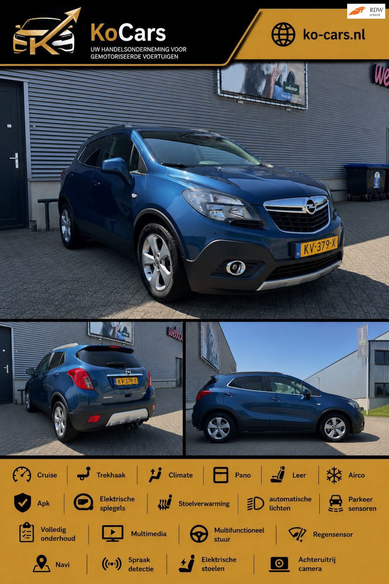 Opel Mokka - / Apk / Full option / Nieuwstaat / Trekhaak - AutoWereld.nl