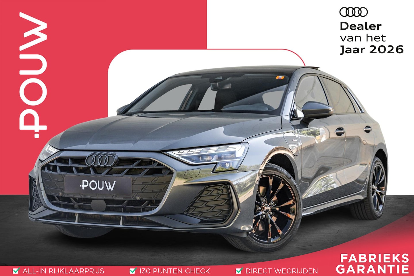 Audi A3 Sportback - 40 TFSIe 204pk PHEV S Edition | SoH 100% | Panoramadak | Camera | Optiek Zwart | Stoelverw - AutoWereld.nl