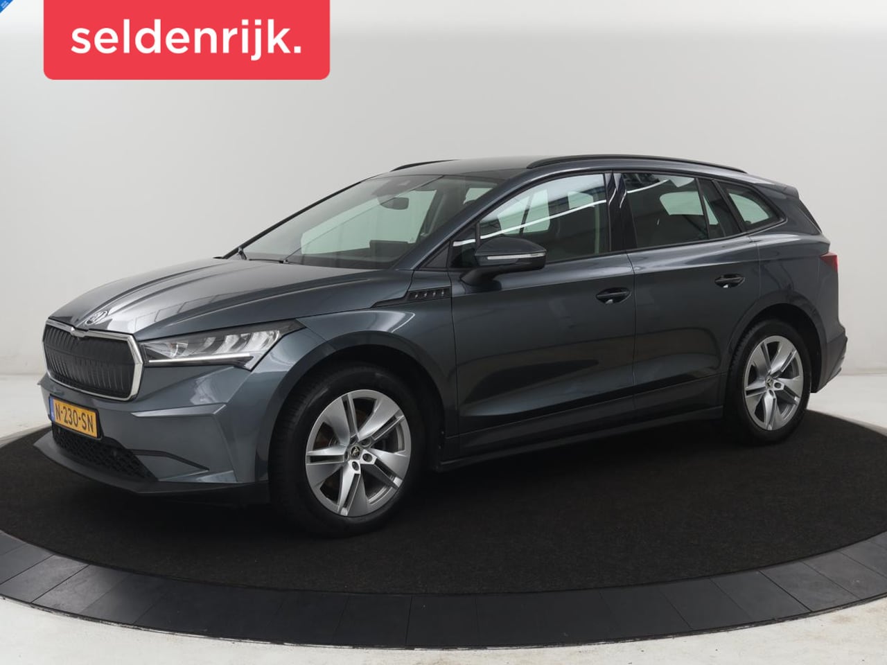 Skoda Enyaq iV - 60 | SOH 93,0% | Half leder | Cruise control | Carplay | Climate control | Lane assist | P - AutoWereld.nl
