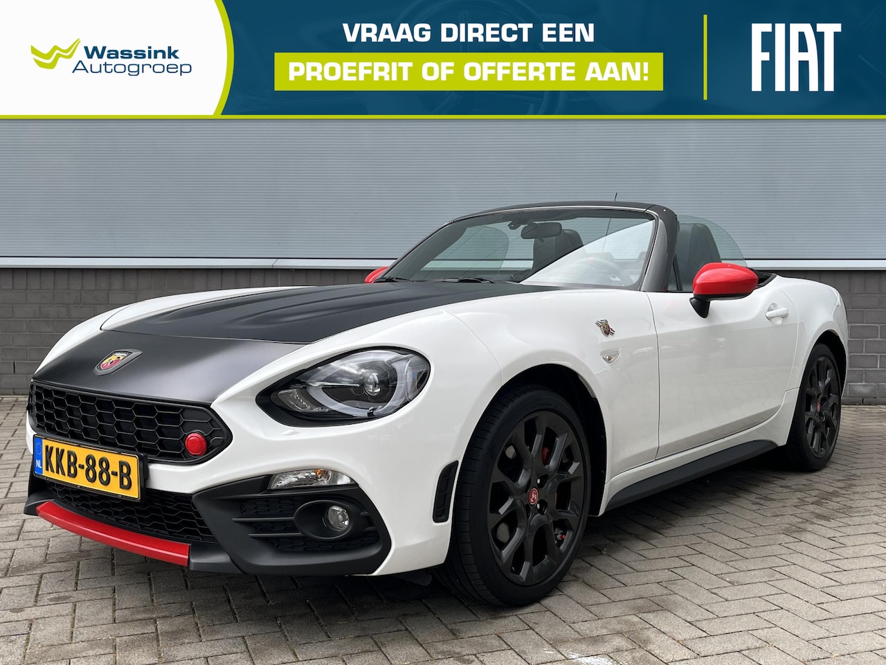 Fiat 124 Spider - Abarth 1.4 MultiAir Turbo Automaat | Volledige historie | Topconditie | Leer - AutoWereld.nl