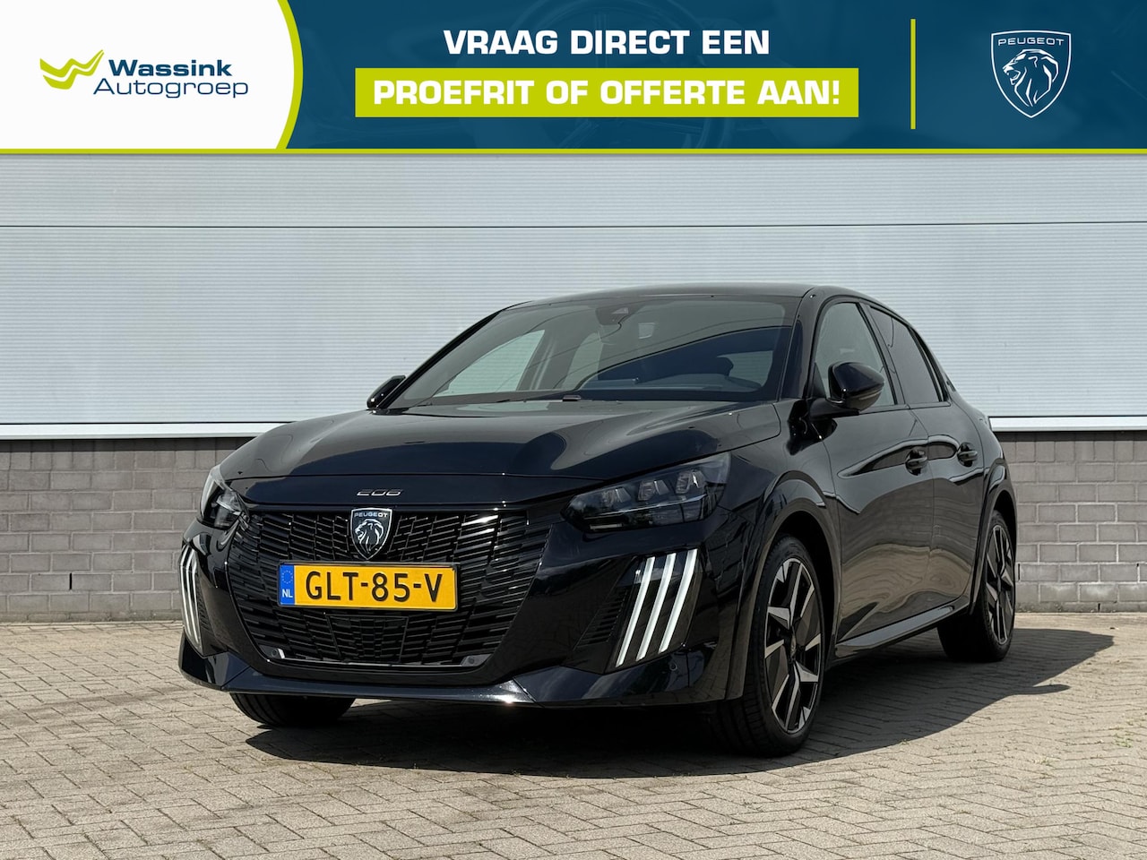 Peugeot 208 - Hybrid Automaat GT | Panoramadak | Navigatie | Parkeersensoren | 10 '' Scherm | achteruitr - AutoWereld.nl