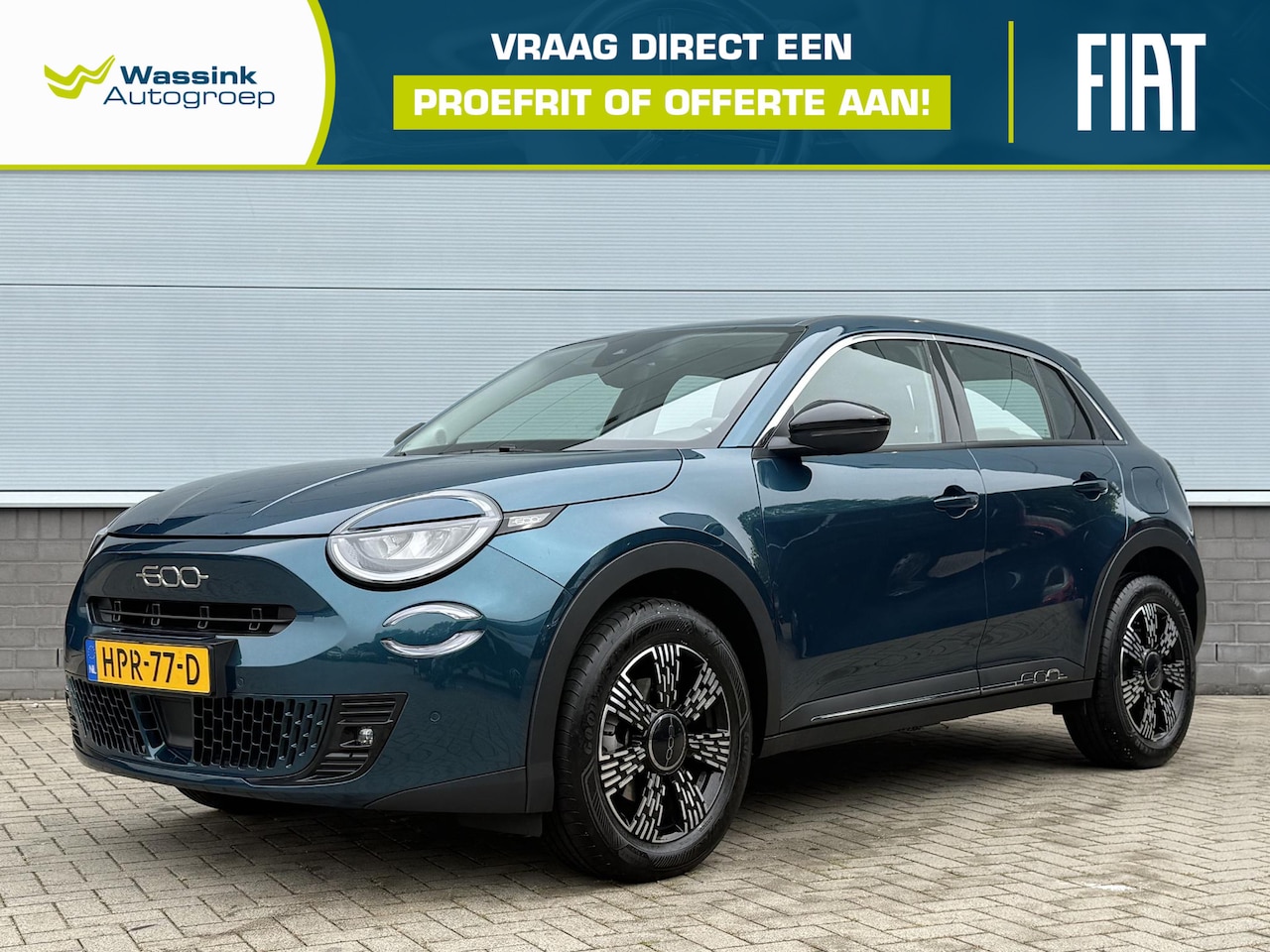Fiat 600 - Hybrid 110 pk Automaat Urban | Carplay | Stoelverwarming | Camera - AutoWereld.nl