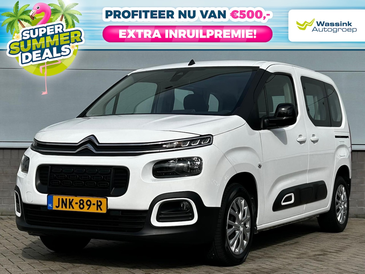 Citroën Berlingo - 130 pk Feel Automaat | Navigatie | SUMMER DEALS | Parkeersensoren | Cruise Control | Carpl - AutoWereld.nl