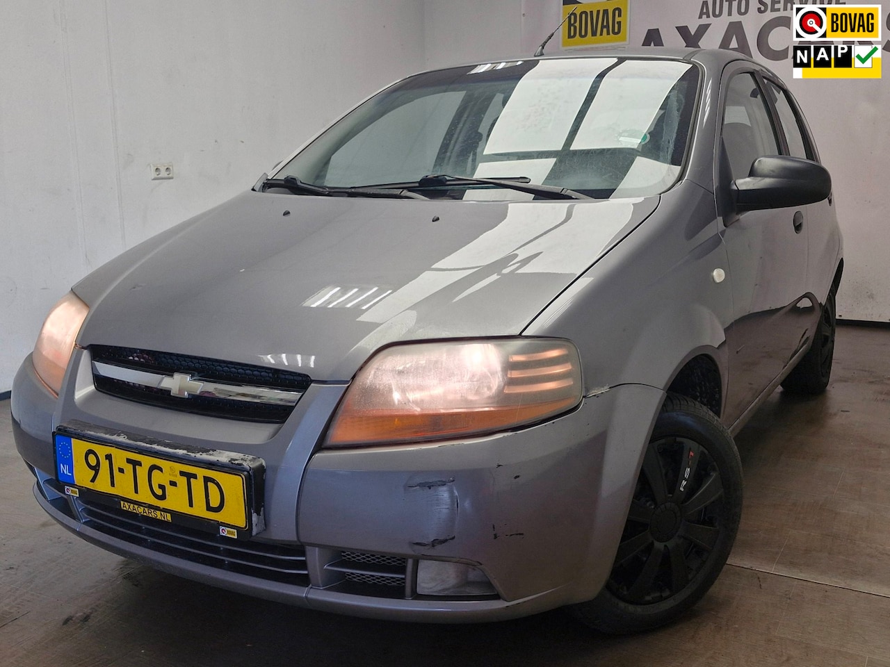 Chevrolet Kalos - 1.2 Ace AIRCO ! NIEUWE APK ! BEURT GEHAD ! CARPLAY ! - AutoWereld.nl