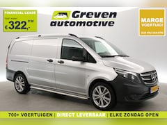 Mercedes-Benz Vito - 114 CDI Lang | Marge | Airco | Cruise | 3 Zits | Trekhaak | Stoelverwarming | Leder