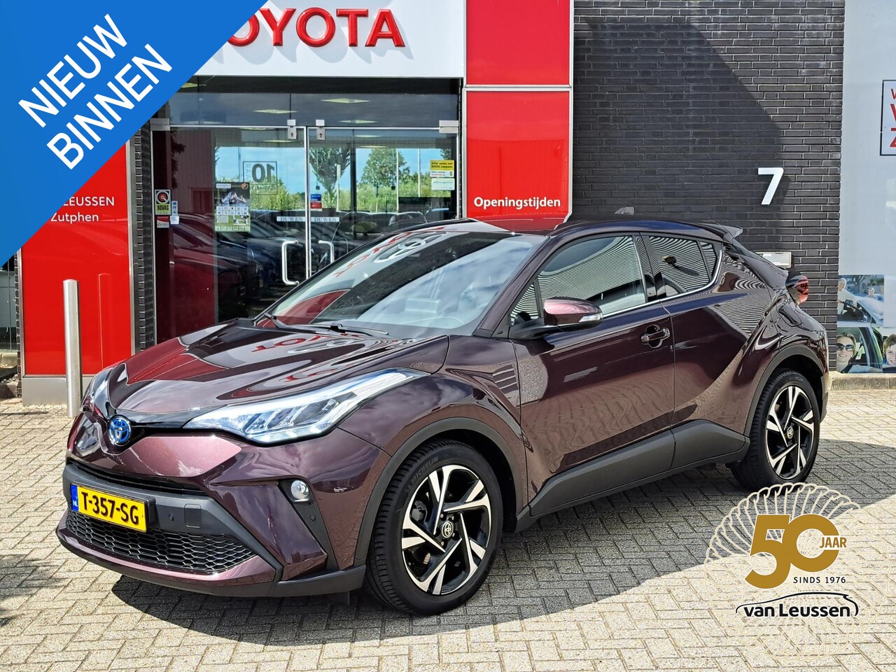 Toyota C-HR - 1.8 Hybrid Dynamic SNEL BESCHIKBAAR NL-AUTO TREKHAAK  DEALER-OH AMETHYST METALLIC FACELIFT - AutoWereld.nl