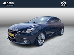 Mazda 3 - 3 HB 2.0 GT-M , Leder, Bose, All Season, Clima, Cruise, Navi, Stoelverwarming, HUD, PDC, L